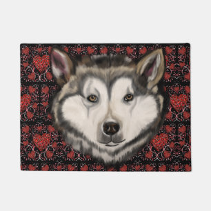 Alaskan Malamute Doormat