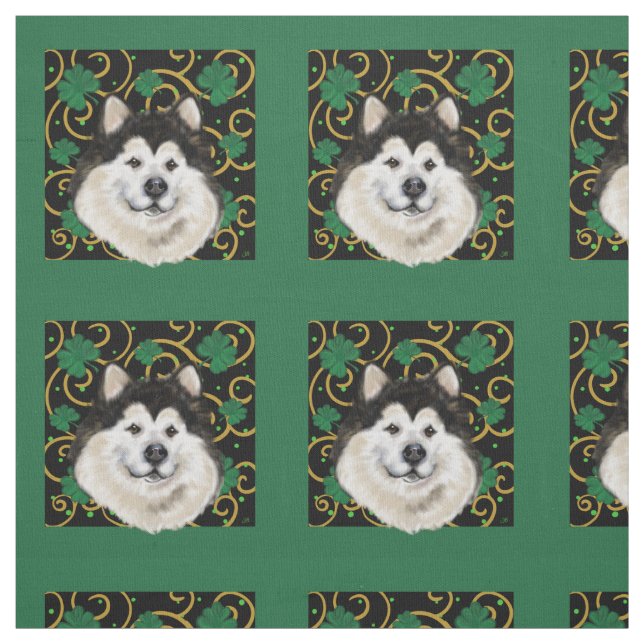 Alaskan Malamute Fabric (Swatch)
