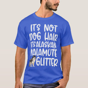 Alaskan Malamute Glitter TShirt