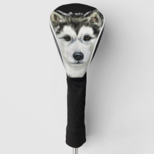 Alaskan Malamute Golf Head Cover