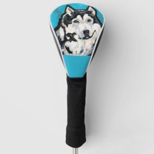 Alaskan Malamute Golf Head Cover