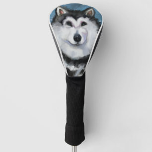 Alaskan Malamute Golf Head Cover