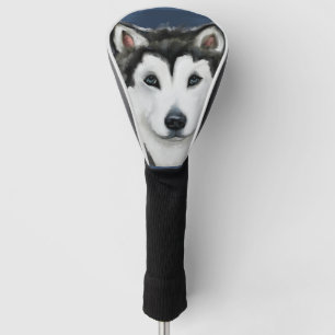 Alaskan Malamute Golf Head Cover