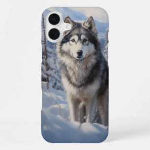 Alaskan Malamute iPhone 16 Plus Case