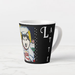 ALASKAN MALAMUTE  LATTE MUG