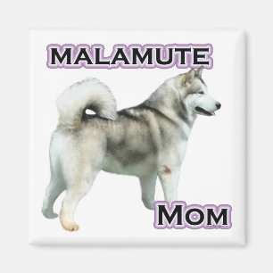 Alaskan Malamute Mum 4 Magnet