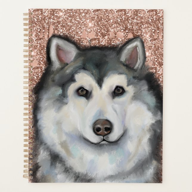 Alaskan Malamute  Planner (Front)