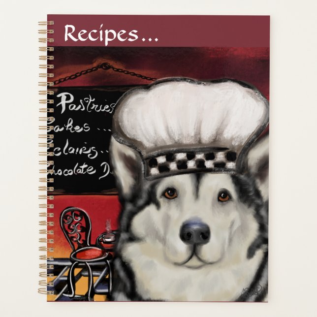 Alaskan Malamute      Planner (Front)