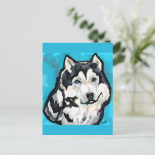 Alaskan Malamute Postcard