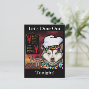 Alaskan Malamute Postcard