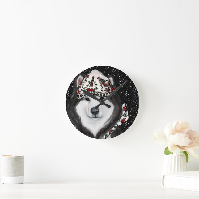 Alaskan Malamute                 Round Clock (Home)