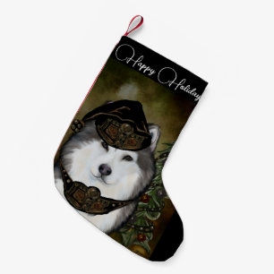 Alaskan Malamute Small Christmas Stocking