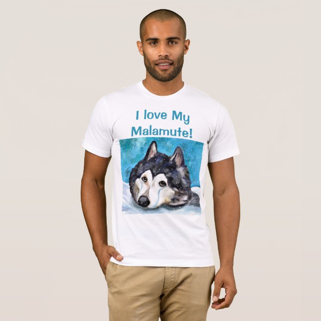 ALASKAN MALAMUTE T-Shirt (Front Full)