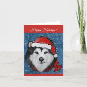 Alaskan Malamute   Thank You Card
