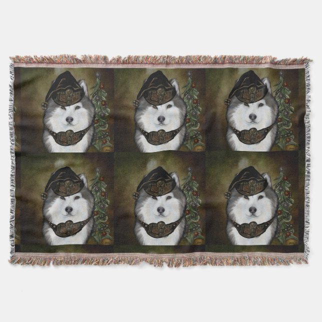 Alaskan Malamute  Throw Blanket (Front)