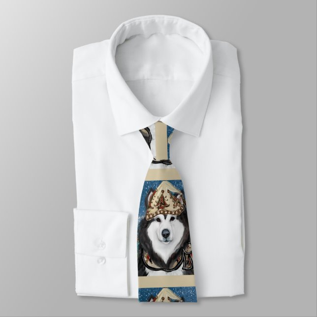 Alaskan Malamute                 Tie (Tied)