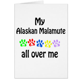 Alaskan Malamute Walks Design