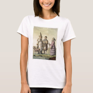 Alaskan men and women dressed for fishing (colour T-Shirt