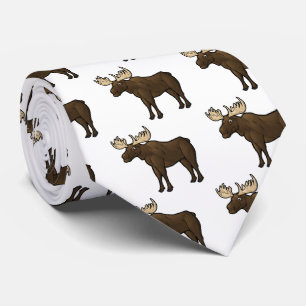 Alaskan Moose Tie