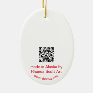 Alaskan Salmon Metamorphosis Ornament