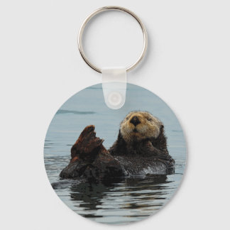 Alaskan Sea Otter Key Chain