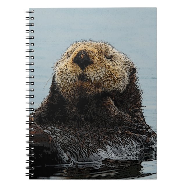 Alaskan Sea Otter Notebook (Front)