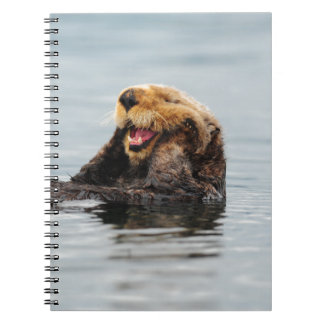 Alaskan Sea Otter Spiral Notebook
