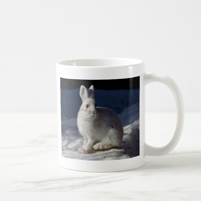 Alaskan Snowshoe Hare Coffee Mug (Right)
