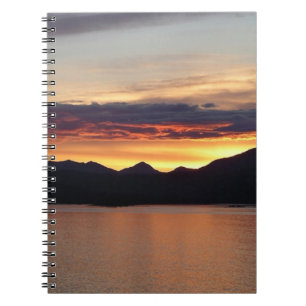 Alaskan Sunset I Beautiful Alaska Photography Notebook