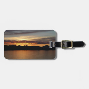 Alaskan Sunset II Beautiful Alaska Photography Luggage Tag