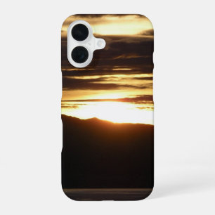Alaskan Sunset III Beautiful Alaska Photography iPhone 16 Case