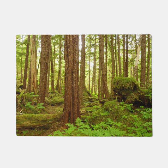 Alaskan Temperate Rainforest Doormat (Front)