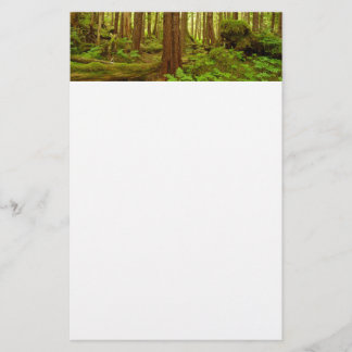 Alaskan Temperate Rainforest Stationery