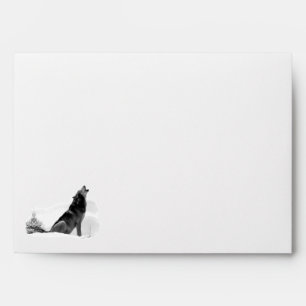 Alaskan Timber Wolf Envelope