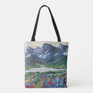 Alaskan Tisha' s Garden Tote Bag