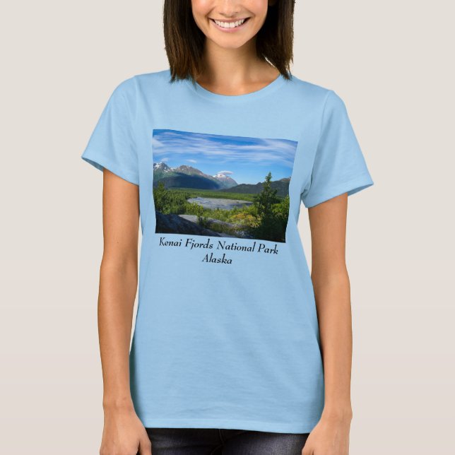 Alaska's Exit Glacier Valley T-Shirt (Front)