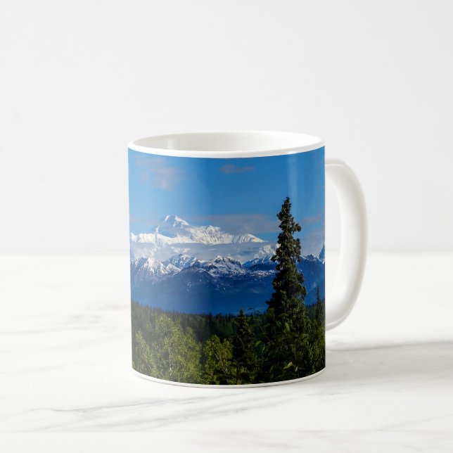 Alaska's Mt. McKinley Coffee Mug (Front Right)