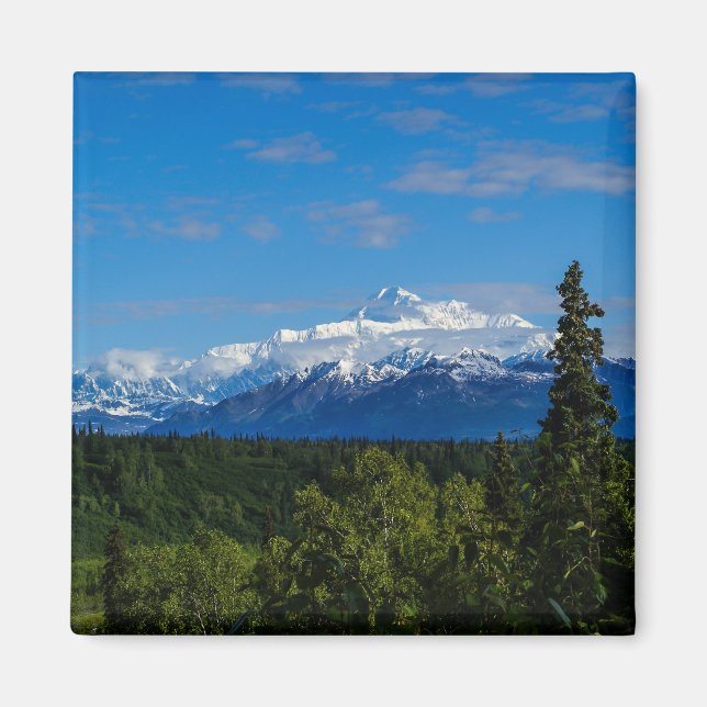 Alaska's Mt. McKinley Magnet (Front)