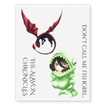 Alavon and Lycarillyn Temporary Tattoos