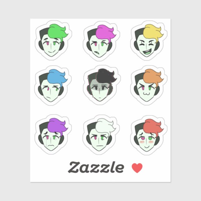 Alba Emotion Stickers (Sheet)