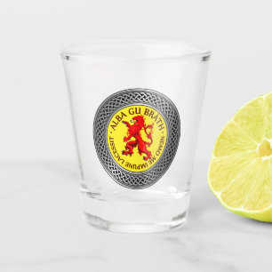 Alba Gu Brath Lion Rampant Knot Shot Glass