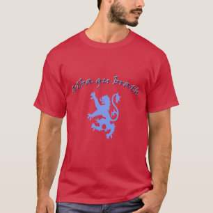 Alba gu brath Scottish Independence Lion Rampant T-Shirt