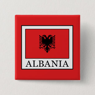 Albania 15 Cm Square Badge