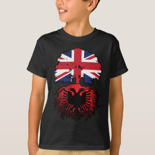 Albania Albanian British UK United Kingdom Britain T-Shirt