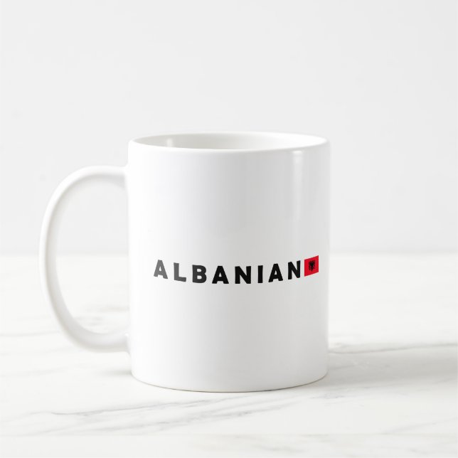Albania, Albanian Coffee Mug (Left)