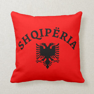 Albania and eagle - Shqiperia dhe shqiponja Cushion