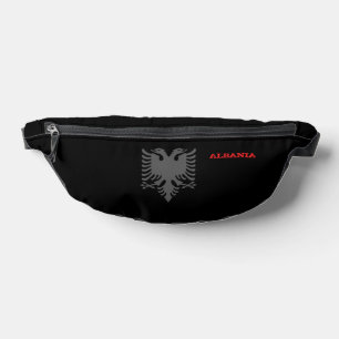 Albania bag, Albanian eagle, coat of arms / flag Bum Bags