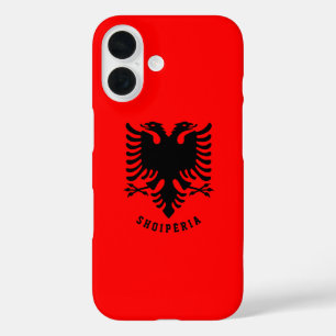 Albania Coat of Arms iPhone 16 Case