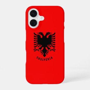 Albania Coat of Arms iPhone 16 Case