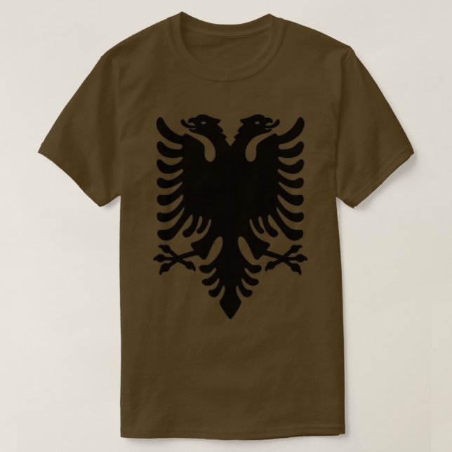 ALBANIA COAT OF ARMS OF ALBANIA SAMER BRASIL T-Shirt (Design Front)